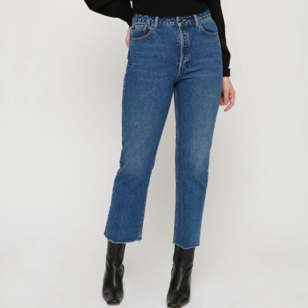 Dynamite Gisele Straight Ultra High Waist Jeans